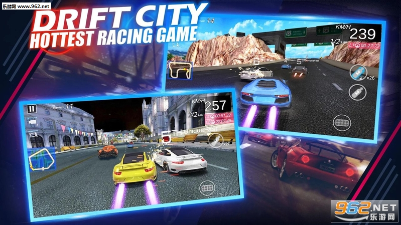 Drift City-Hottest Racing Game(��Ұ���зɳ���׿��)v1.1.2��ͼ0