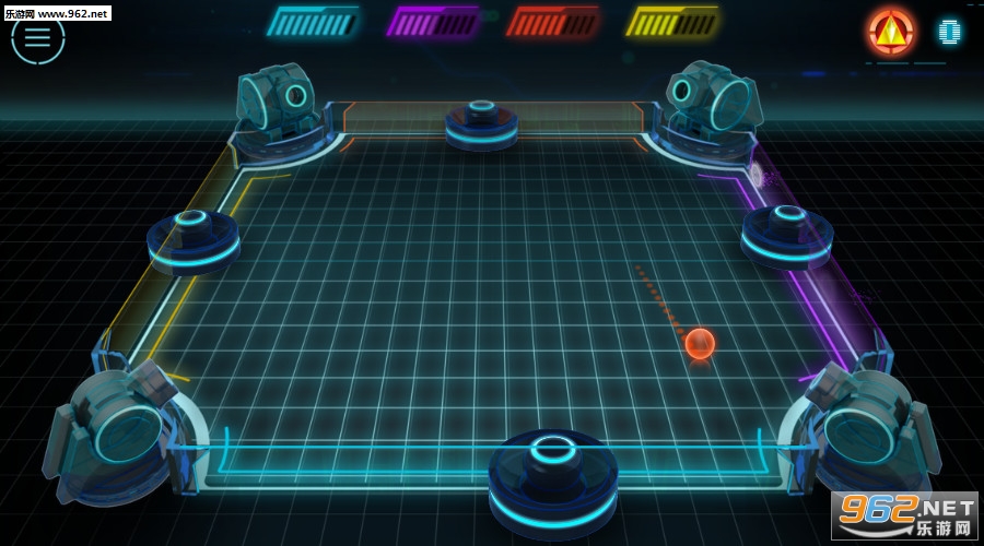 Glow Hockey 3D(3D�Ź����׿��)��ͼ0