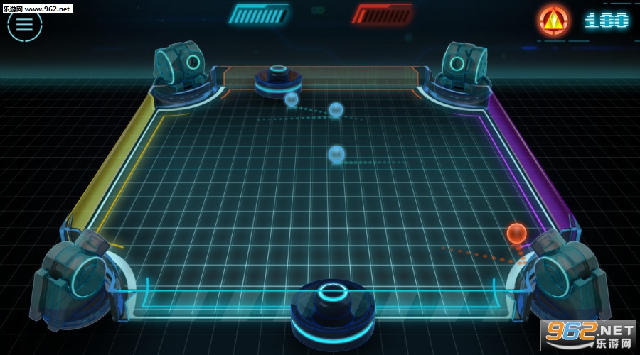 Glow Hockey 3D(3D�Ź����׿��)��ͼ2