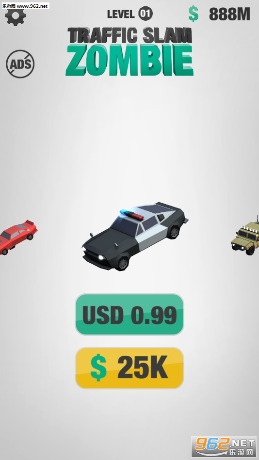 Traffic Slam: Zombie Drift Hunters(猛撞僵尸赛车官方版)截图1