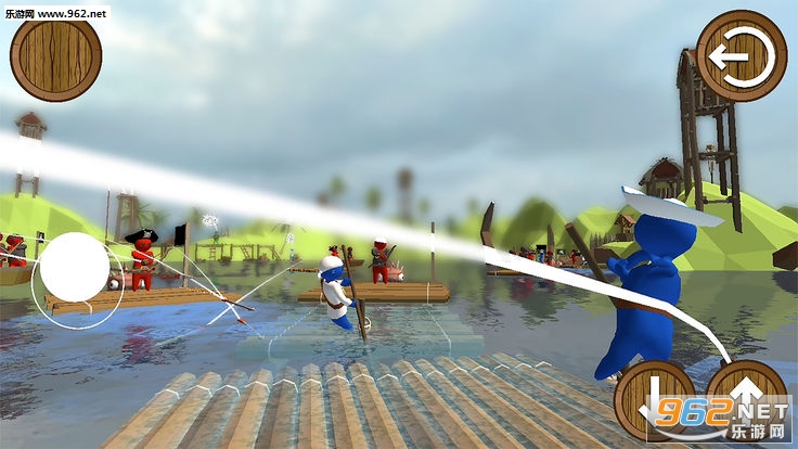 Stupid Raft Battle Simulator(愚蠢木筏战斗模拟器安卓版)截图4