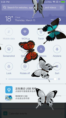 蝴蝶在手机飞舞软件截图3