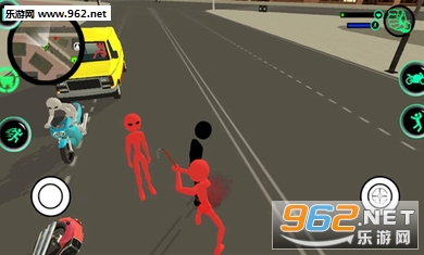 Stickman Gangsters City(����˴�ͽ���а�׿��)v1.1.2(Stickman Gangsters City)��ͼ1