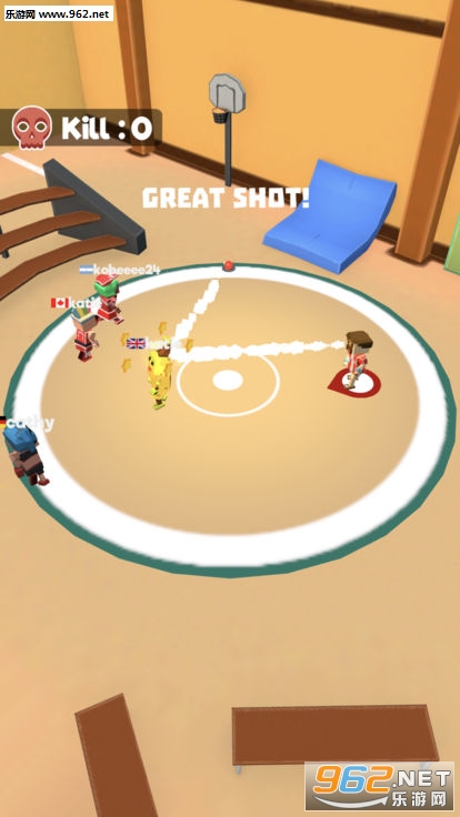 ��������սDodgeball.io��׿��v0.1��ͼ2