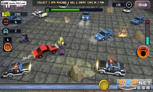 Mini Rush - Police Chase Games(Mini Rush安卓版)截图1