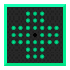 Peg solitaire(���������°�)