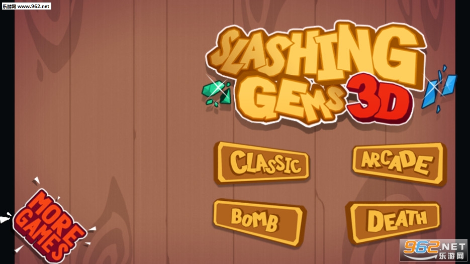 Slashing Gems 3D(���鱦ʯ3D��Ϸ)v1.2��ͼ0