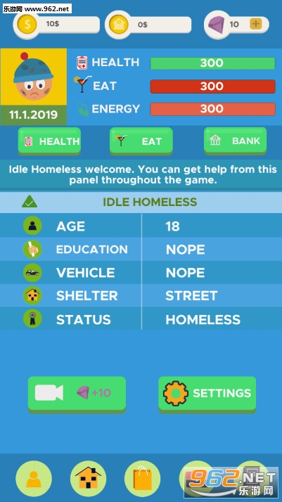 IdleHomeless(Idle Homeless��׿��)v1.3��ͼ0