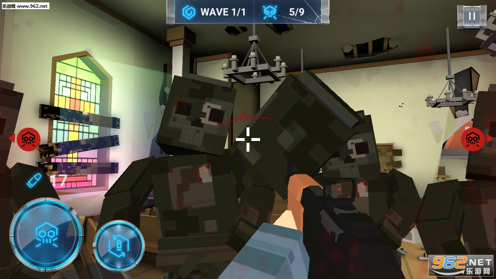 Pixel Soldier: Zombie War(像素士兵僵尸战争安卓版)截图1
