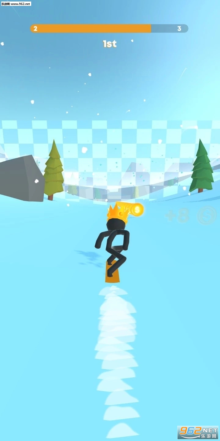 火柴人雪地赛中文版截图1