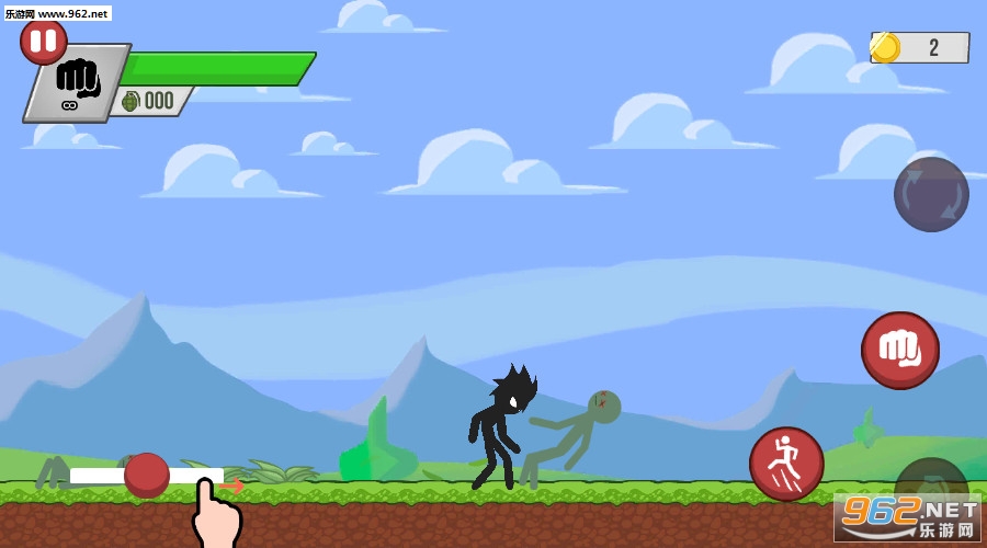 Stickman Zombie Shooter(火柴人僵尸射击安卓版)截图0