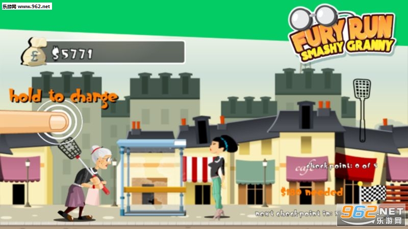 Fury Run: Smashy Granny(�񱩱��ܷ������̰�׿��)��ͼ1