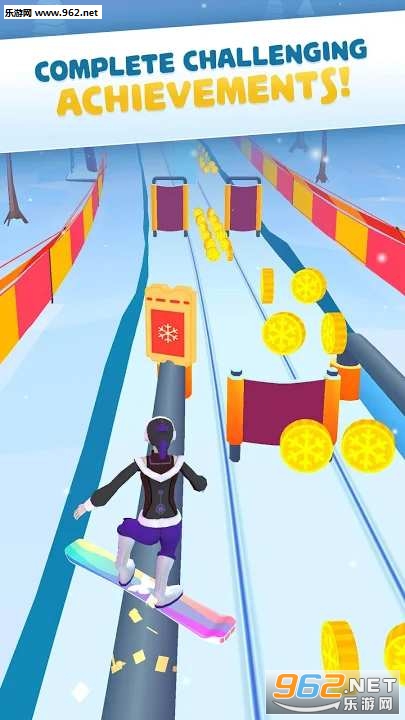 SnowRacer(滑雪竞速登山赛手游)截图3