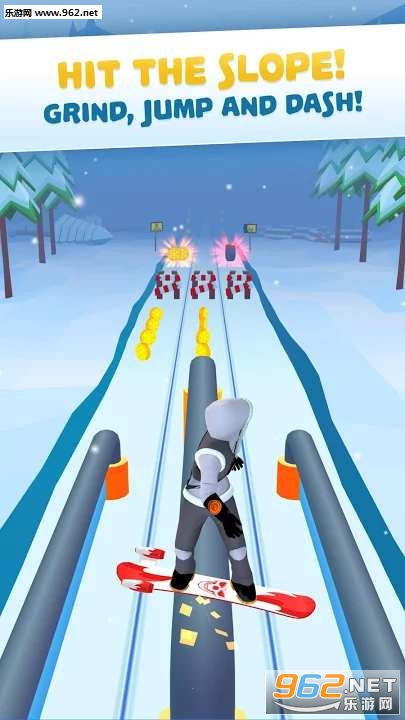 SnowRacer(滑雪竞速登山赛手游)截图2