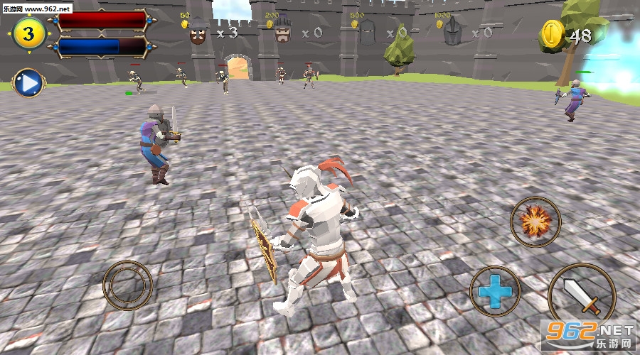 Castle Defense Knight Fight(�Ǳ�������ʿս��׿��)��ͼ1