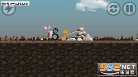 快乐车轮僵尸Happy Wheels Zombie手游截图0