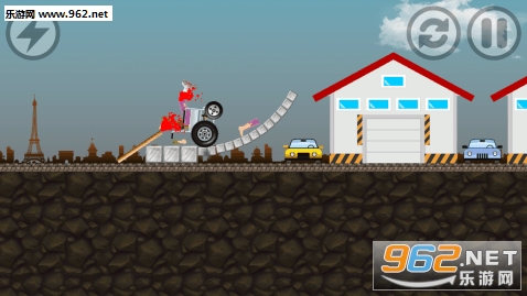 快乐车轮僵尸Happy Wheels Zombie手游截图1