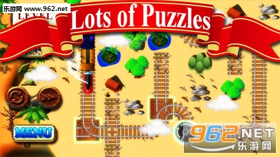 Rail Track Maze 2019: Train Pu(轨道迷宫2019官方版)截图0