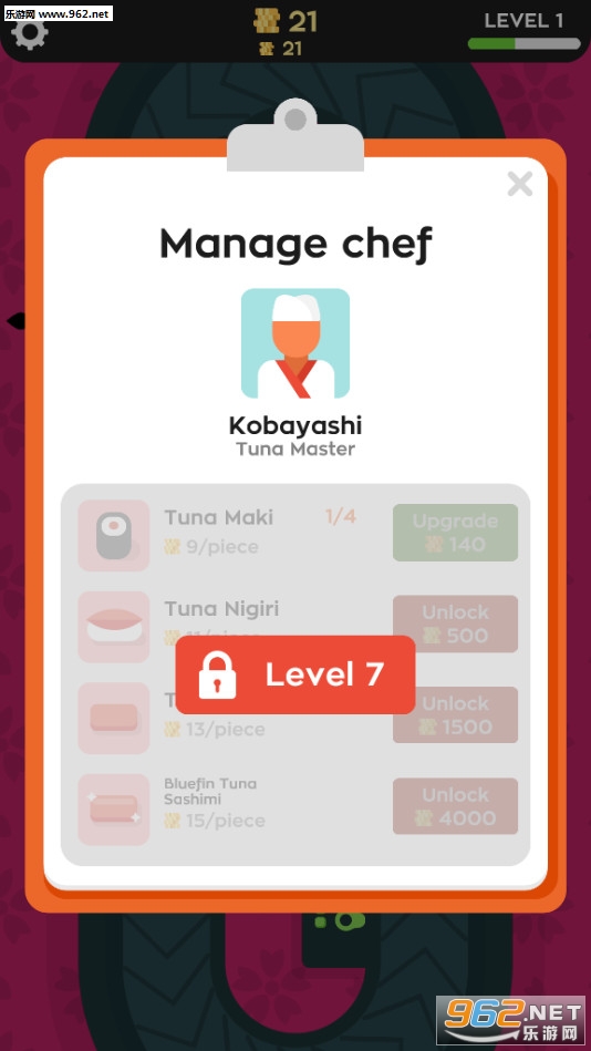Sushi Bar(放置寿司店安卓版)截图3