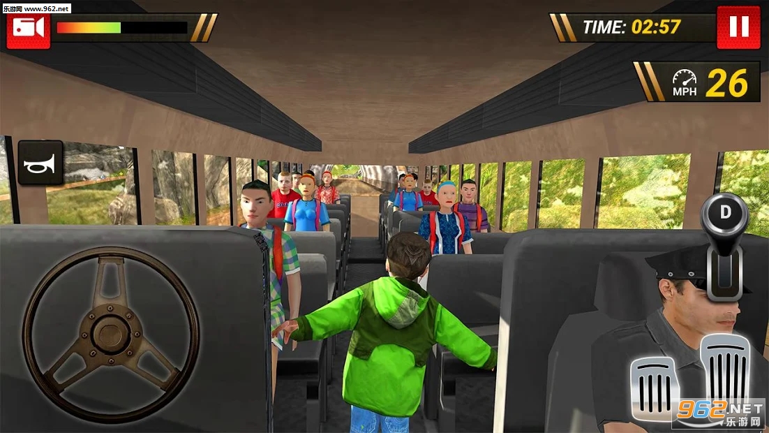 Offroad School Bus Driving Simulator 2019(越野校车司机2019安卓版)截图1