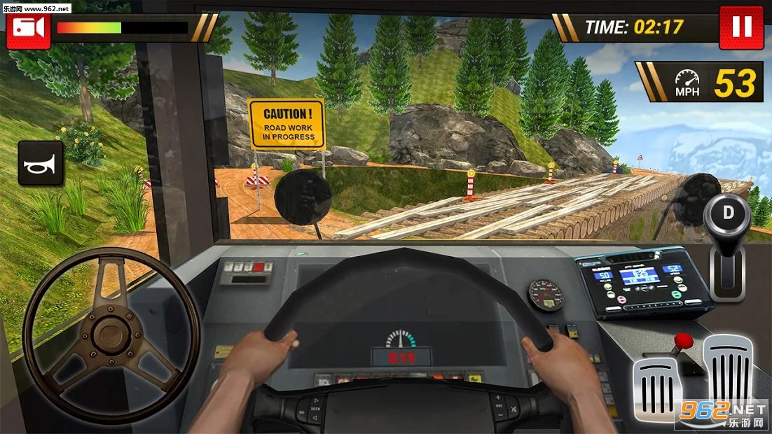 Offroad School Bus Driving Simulator 2019(越野校车司机2019安卓版)截图3