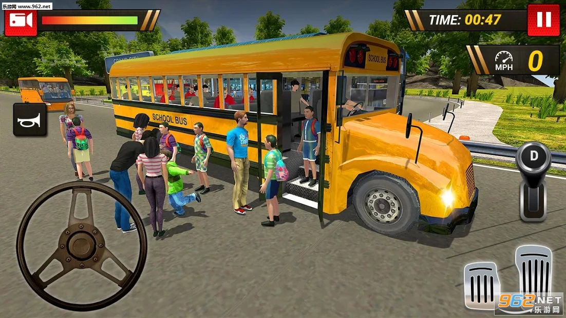 Offroad School Bus Driving Simulator 2019(越野校车司机2019安卓版)截图0