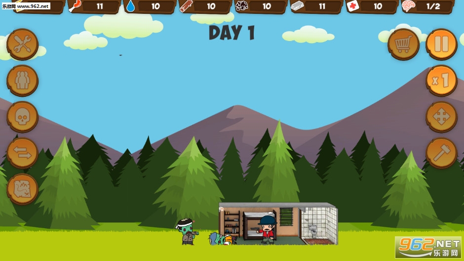 Zombie Forest HD(��ʬɭ�����氲׿��)��ͼ2