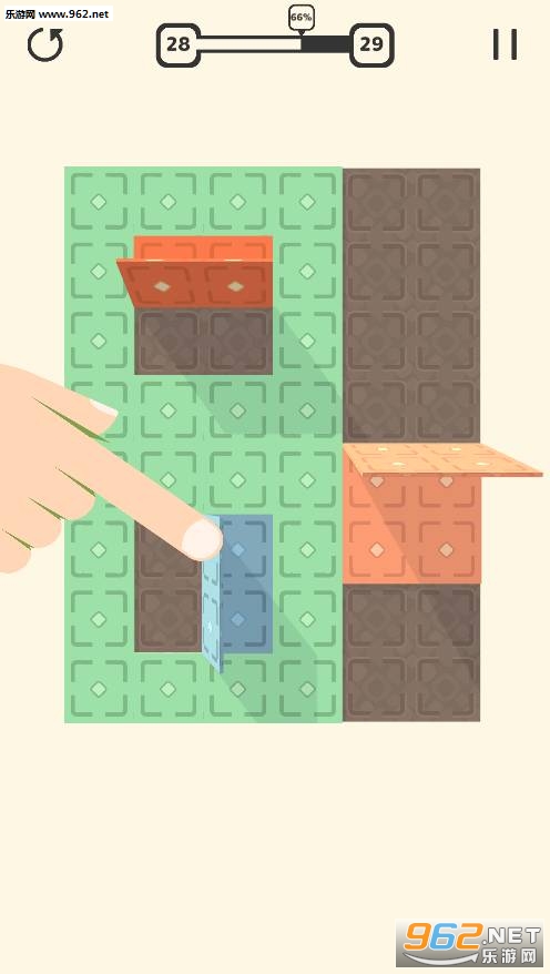 折纸谜题Folding Puzzle游戏截图1