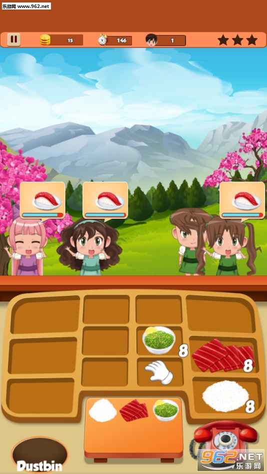 Sushi Restaurant Craze(��˾�����ȳ���׿��)v1.0��ͼ2