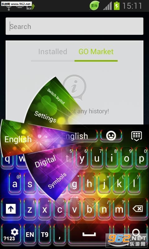 Colorful Keyboard Theme(��ʼ����ֻ���)v3.0��ͼ1