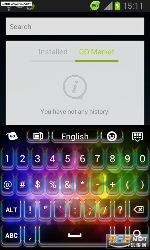 Colorful Keyboard Theme(��ʼ����ֻ���)v3.0��ͼ0