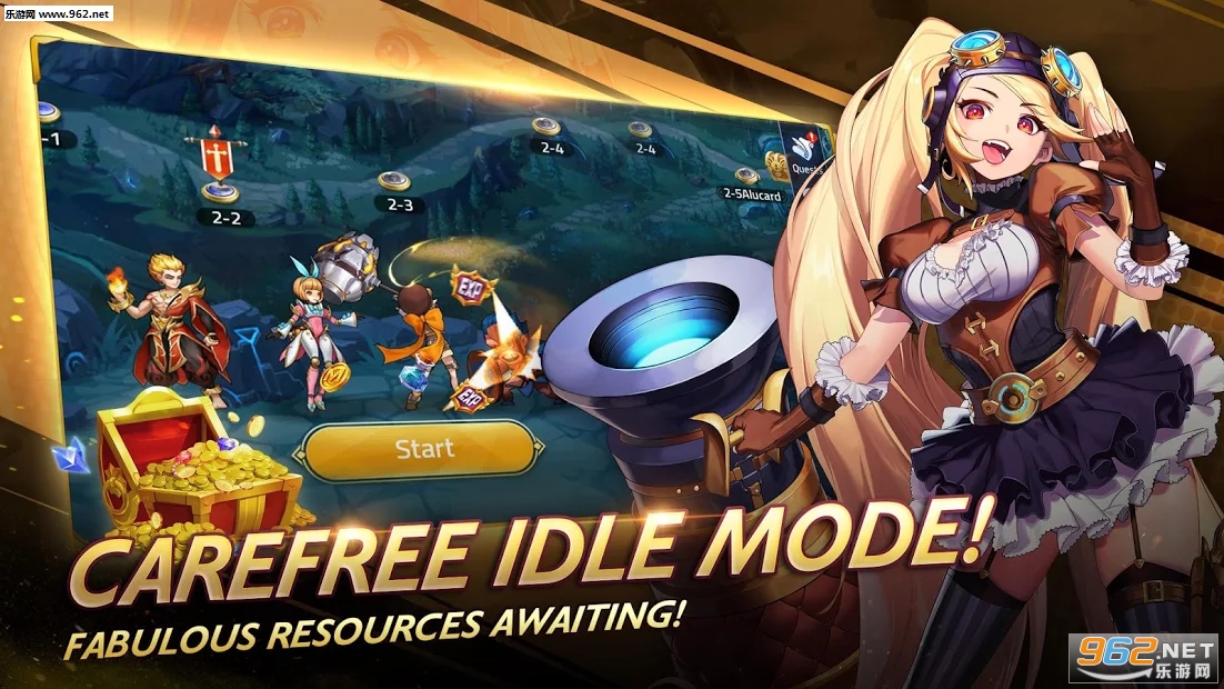 ML: Adventure(Mobile Legends Adventure��׿��)v1.1.11(ħ��Ӣ��)��ͼ0