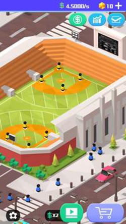 Idle BaseBall Tycoon(���ð����ల׿��)��ͼ1