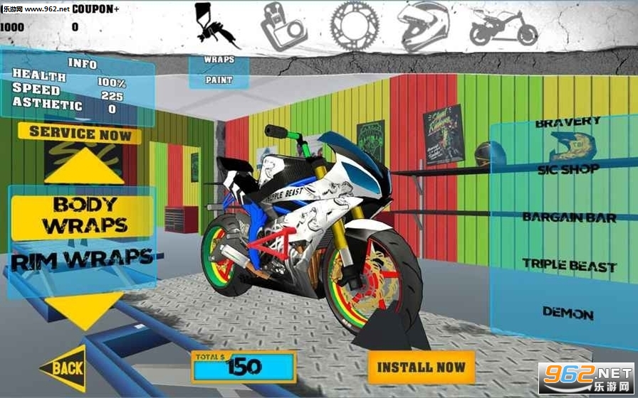 Stunt Bike Freestyle(stunt摩托车手游)截图2