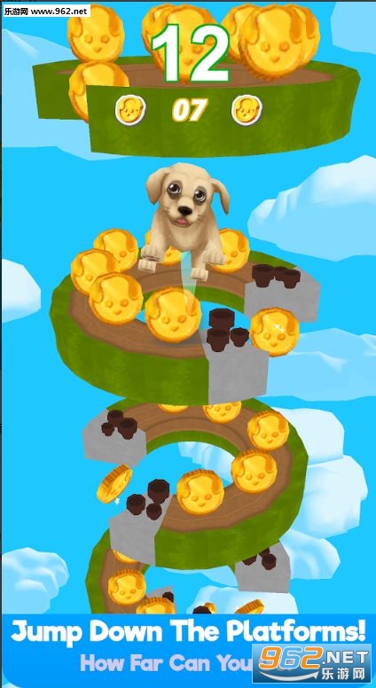 Dog Jumper - Tower Drop(С����Ծ�߰�׿��)v1.0��ͼ1