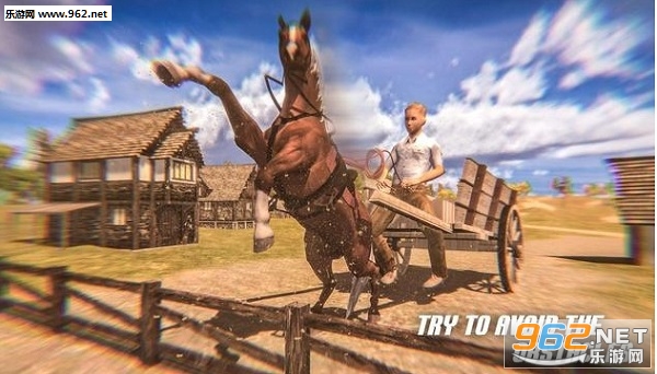 Village Horse Cart Carriage Transport Simulator 3D(��ׯ��������ģ����3D��׿��)��ͼ3