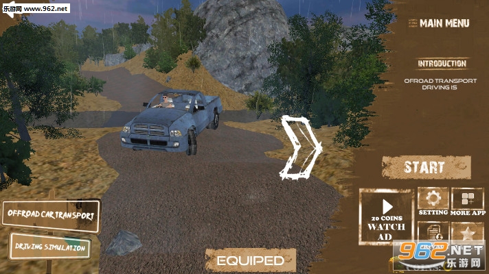 Offroad Cargo Truck Driver : Simulator 2019(ԽҰ���˿���˾��ģ����2019��Ϸ)��ͼ0