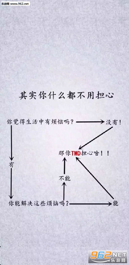 其实你什么都不用担心壁纸