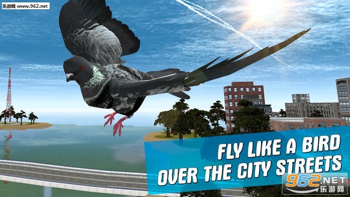 City Bird Pigeon Simulator 3D(����ģ����2019��Ϸ)v1.0��ͼ2