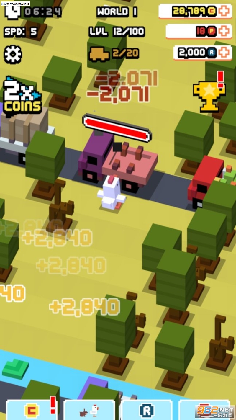 Crossy Road Rage(ʮ��·�ڷ�ŭ��׿��)v0.3.2��ͼ0
