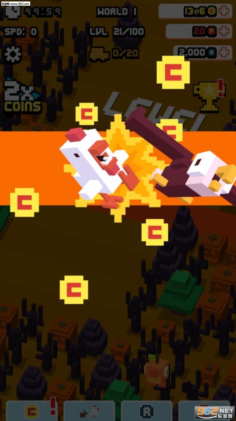 Crossy Road Rage(ʮ��·�ڷ�ŭ��׿��)v0.3.2��ͼ1