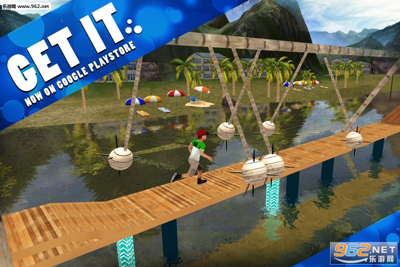 Kids Stunts Water Park Jumping Simulator Game(�������ؼ�ˮ����԰��Ծģ������׿��)��ͼ1