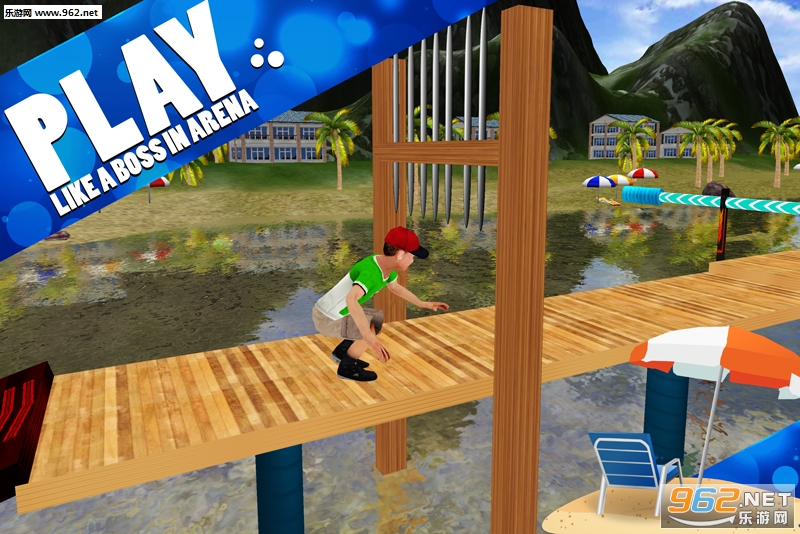 Kids Stunts Water Park Jumping Simulator Game(�������ؼ�ˮ����԰��Ծģ������׿��)��ͼ3