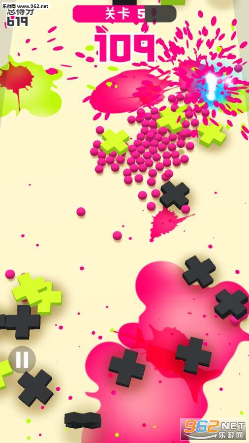 Paint Balls Rush(颜料球冲刺解压游戏)截图3