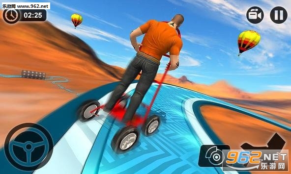 Happy Auto Wheels: Vertical Mega Ramp Stunts(���������ְ�׿��)��ͼ0