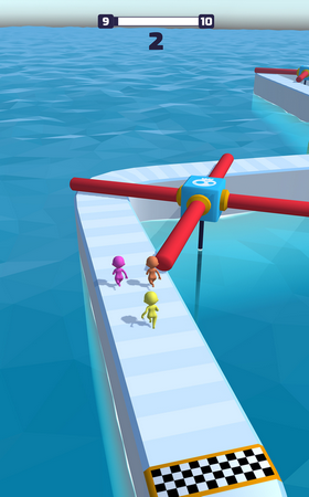 FunRace 3D(有趣的比赛3D游戏)截图0