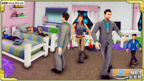 Virtual Dad Life: Dad Mom Simulator Games 2019(家庭爸爸生活模拟安卓版)截图0