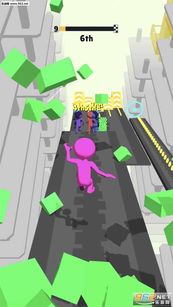 Fall Race 3D(空中速降赛跑3D官方版)截图1