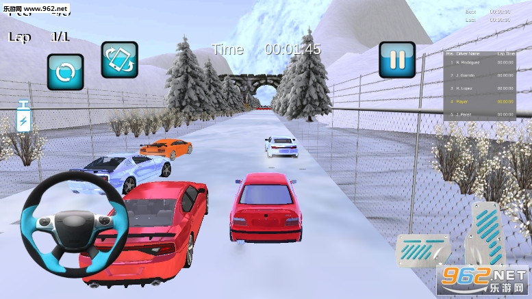 Frozen Water City Car Racing(水滑梯赛车安卓版)截图3