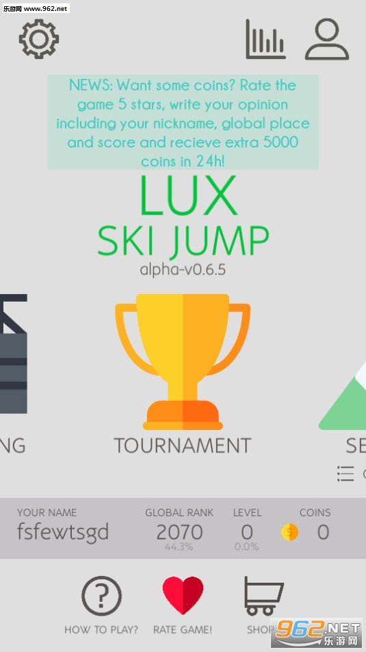 Lux Ski Jump(�տ�˹��̨��ѩ��׿��)v0.6.5(Lux Ski Jump)��ͼ4